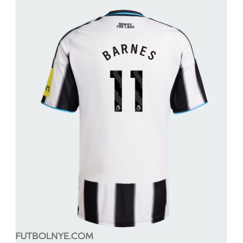 Camiseta Newcastle United Harvey Barnes #11 Primera Equipación 2025-26 manga corta